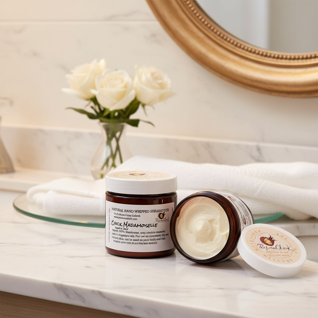 Chick Mademoiselle by Coco Chanel-Shea Butter
Inspired by Chanel Coco Mademoiselle.