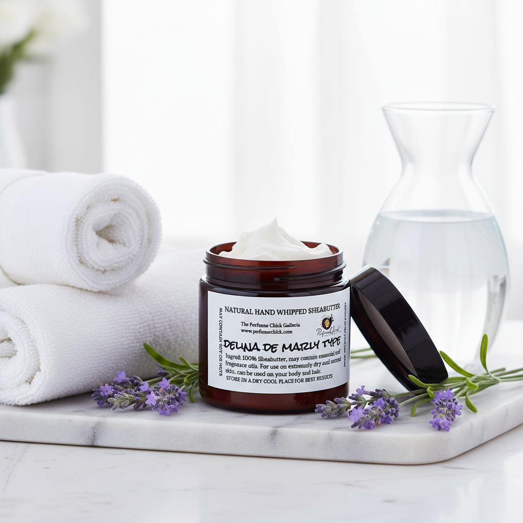 Delina de Marly-Shea Butter
Inspired by Parfums de Marly.